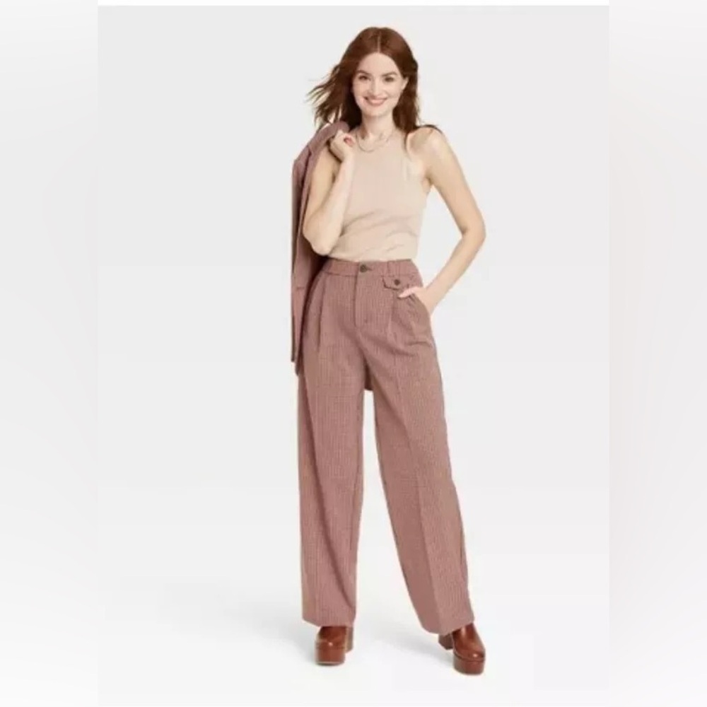 NWOT A new day plaid pants